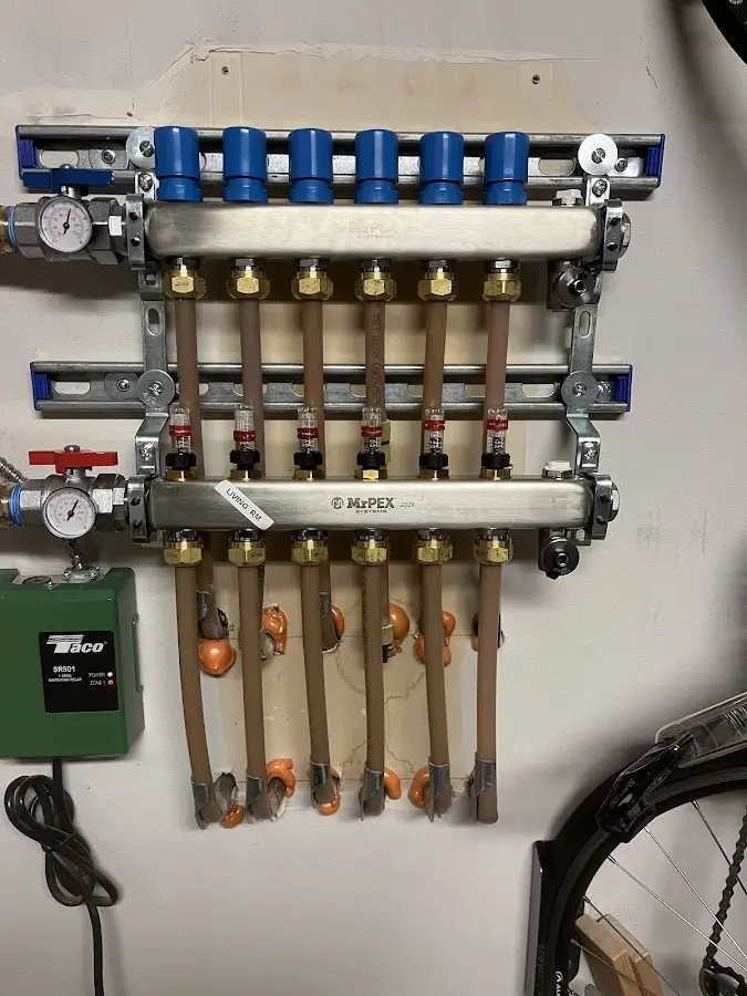 Plumber performing Leak Detection at a residential property in Bridgeville